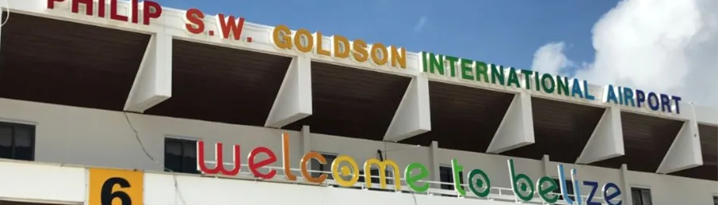 United Airlines BZE Terminal- Philip S.W. Goldson International Airport