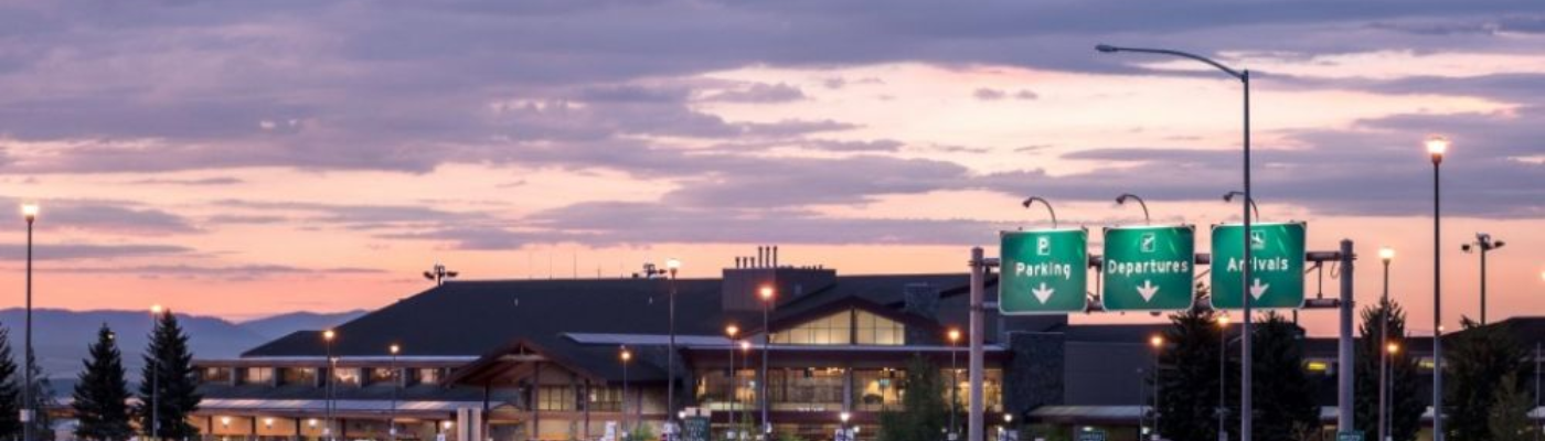 United Airlines BZN Terminal- Bozeman Yellowstone International Airport