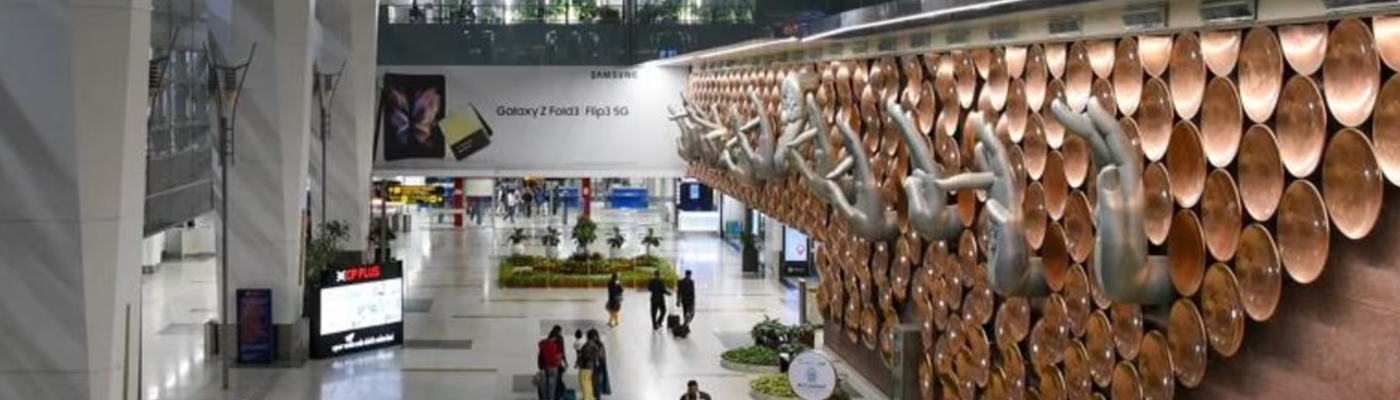 United Airlines DEL Terminal- Indira Gandhi International Airport