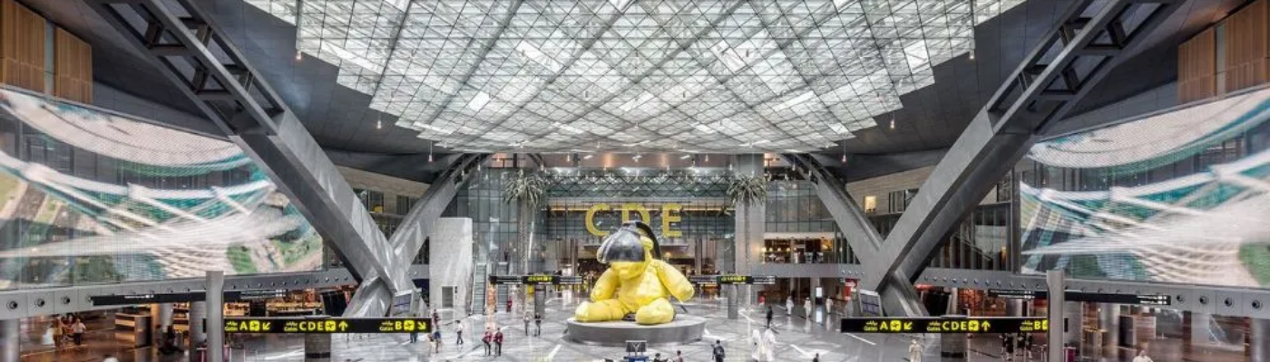 United Airlines DOH Terminal- Hamad International Airport