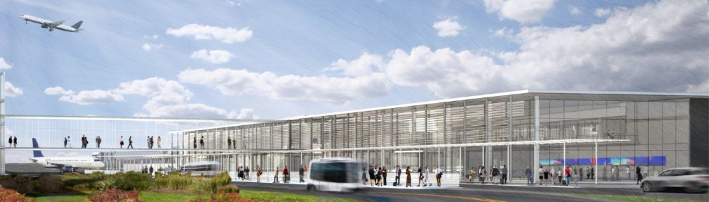 United Airlines DSM Terminal- Des Moines International Airport